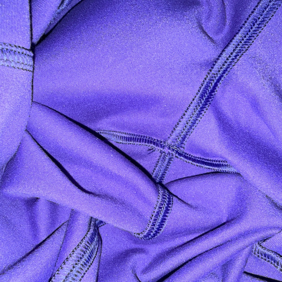 ATHLETA Glacier Snow Skinny High Rise Pant Blue Size 6 lined winter Soft Shell - Picture 8 of 9